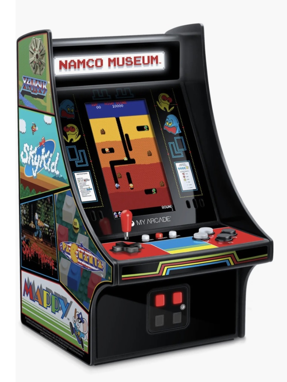 MYARCADE | Namco Museum Mini Player: 20 Retro Games (Pac-Man, Galaga, etc.)
